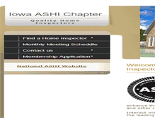 Tablet Screenshot of iowaashichapter.org